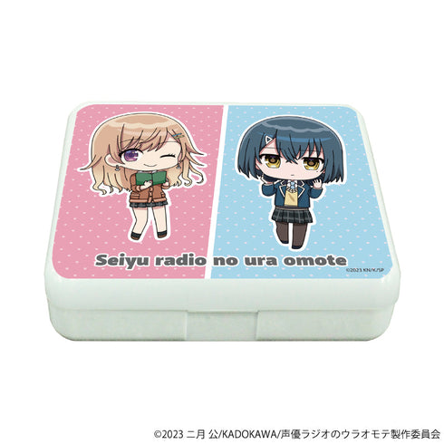 『声優ラジオのウラオモテ』小物ケース01/佐藤由美子&渡辺千佳(ミニキャライラスト)